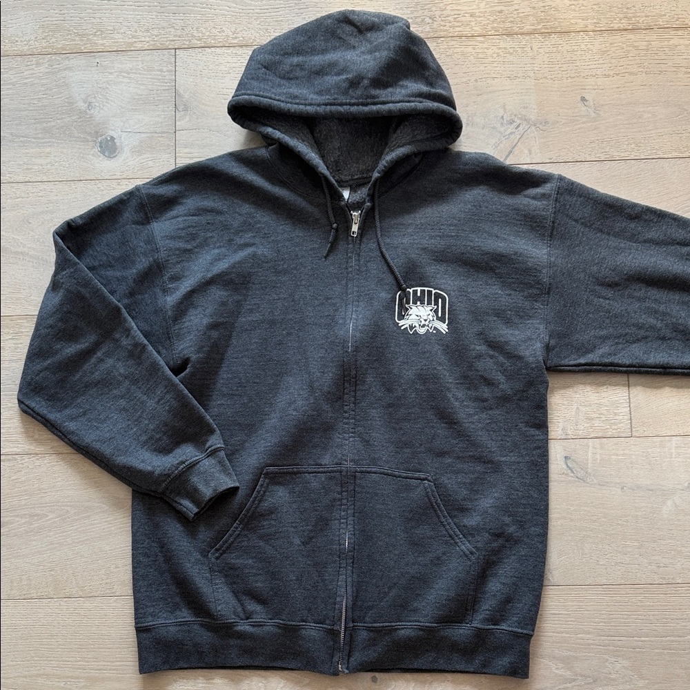Gildan Ohio University Full Zip Hoodie Jacket
